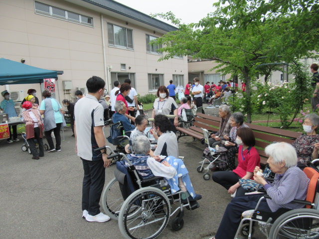 ご家族様と、屋外で楽しい時間を過ごされたようです。